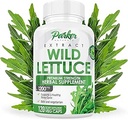 Parker Naturals Wild Leutce Extract – Βότανο συμπλήρωμα ύπνου 1200mg, 4:1 συμπυκνωμένο, Vegan κάψουλες, Soothes δυσφορία, 60 εξυπηρετούν, 120 κόμης