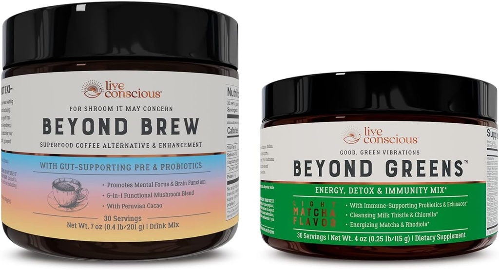 Live Consciious Beyond Greens & Beyond Brew 