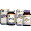 Garden of Life Organics Προγεννητική Βιταμίνη: Folate for Energy & Healthy Fetal Development & Organics Multivitamin for Men's Once Daily Whole Food Vitamin Supplement Tablets, Vegan, 30 Count