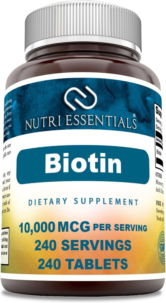 Βιοτίνη (Vitamin B7) 10.000 mcg συμπλήρωμα 