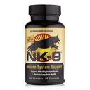 American BioSciences NK-9, AHCC Supplement for Dogs & Cats - Dietary Supplement to Support Immune System - Made for Pet's Immune Defenses - 30 Capsules, 250mg/capsule