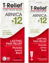 MediNatura T- Relief Arnica +12 Φυσικός πόνος Ανακουφίζει 100ct δισκία T- Relief Φυσικό πόνο ανακούφιση Arnica +12 4oz Κρέμα Bundle