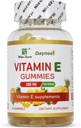 Βιταμίνη E Gummies 268mg, Νοστιμότατο, Vegan, μη-GMO, Συμπληρώματα Gummy Ενηλίκων, Ανοσοποιητικό, Δερμάτινο & Μάτι Υποστήριξη, 60 Count
