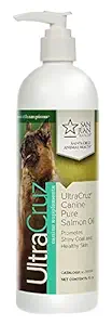 UltraCruz-sc-395197 Canine Pure Salmon Oil Supplement for Dogs, 16 oz