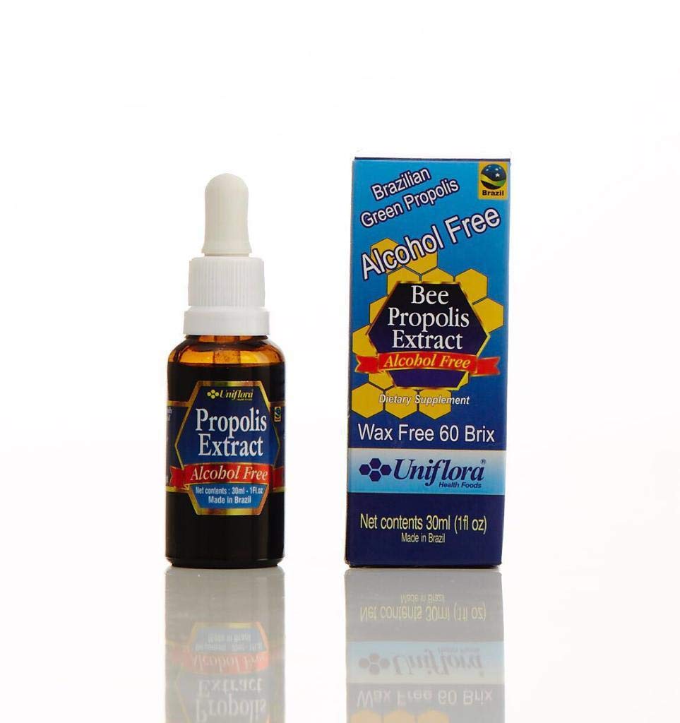 Uniflora Brazilian Green Bee Propolis Extract – Χωρίς αλκοόλ, 60 Brix – Υψηλή Artepillin C – Ανοσολογική Υποστήριξη 30ml