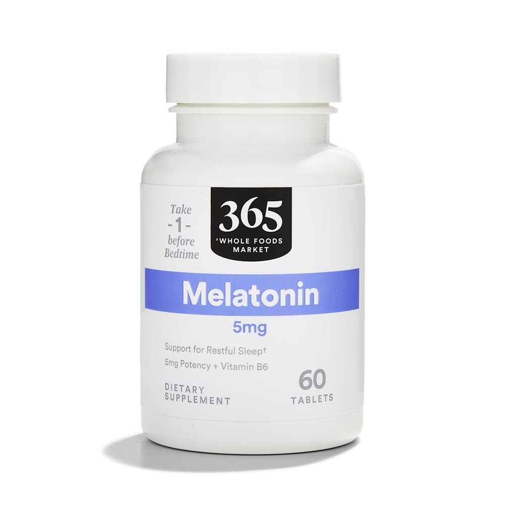 365 από Whole Foods Market, Μελατονίνη 5mg, 60 Count