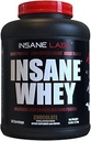 Insane Labz Insane Whey,100% Muscle Building Whey Protein, Post Workout, BCAA Amino Profile, Mass Gainer, Meal Replacement, 5lbs, 60 Srvgs, (Chocolate)