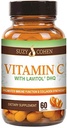 100% Φυσική βιταμίνη C από Acerola Cherry με Lavitol DHQ Dihydroquercetin Plus 250 mg Εσπεριδοειδή Βιοφλαβονοειδή - Ολόκληρα τρόφιμα Βιταμίνη C, Χωρίς Συνθετικό Ασκορβικό οξύ και Χωρίς Πρόσθετα - 250 mg, 60 κάψουλες