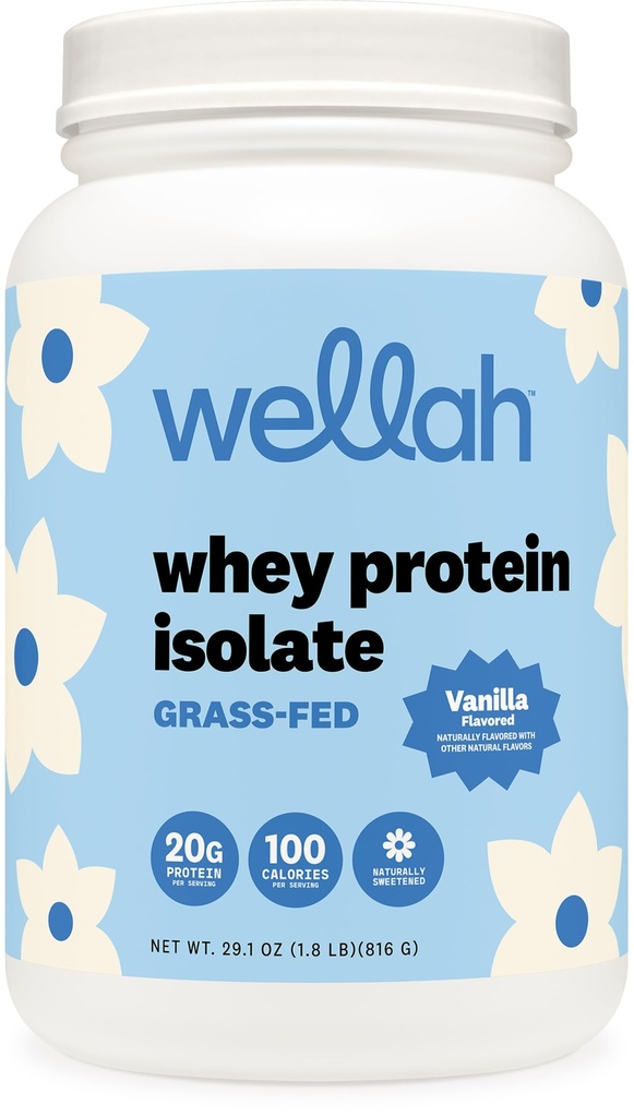 Wellah Protein Your Whey (30 μερίδες, βανίλια) - Whey Protein Isolate Protein