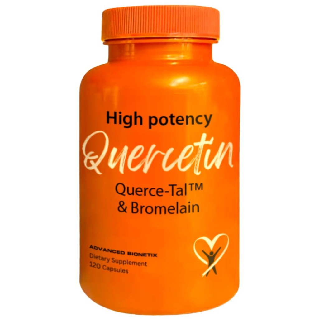 Querce-TalTM Quercetin + Bromelain 120 Veg Κάψουλες  Υποστηρίζει Anti-Oxidant, Flare Up Events, Heart Immune Health, Συσκευασία Μπορεί να Vary