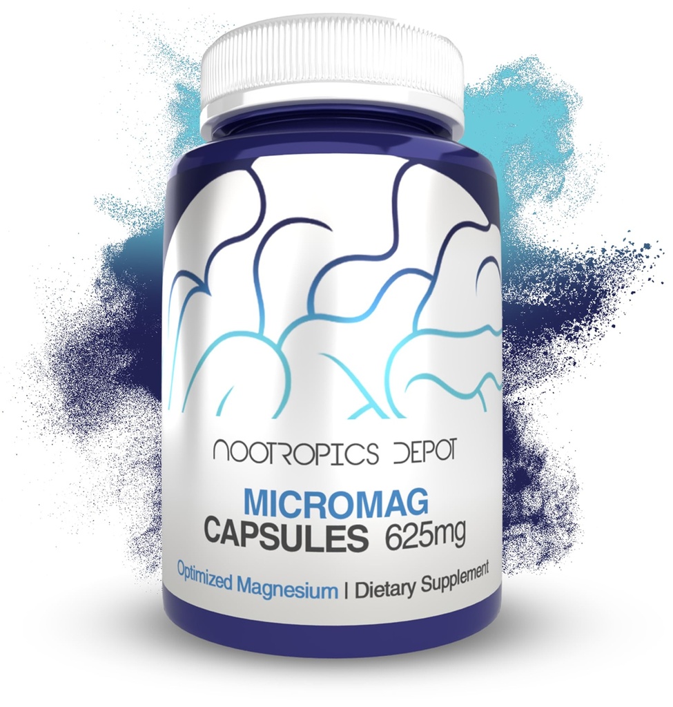 Nootropics Depot MicroMag Μαγνήσιο Κάψουλες 