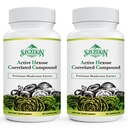 Active Hexose Correlated Compound 1500 mg Supplement, Natural 8 Mushroom Extract Supplement, Immune System, Liver Function, Natural Killer and T Cells Activity, 180 κάψουλες λαχανικών
