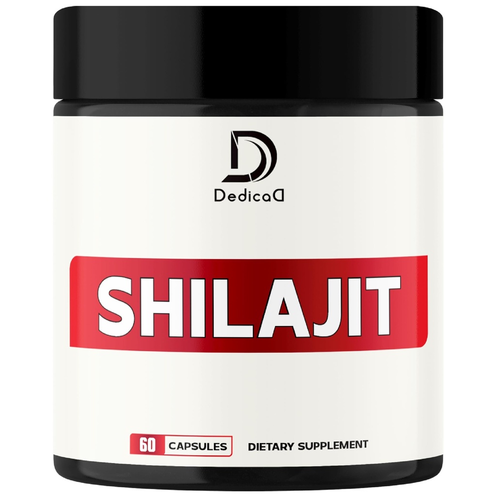 1000Mg Shilajit Καθαρές Οργανικές Κάψουλες Ιμαλαΐων - Περιέχει Φυσικό Fulvic, Humic Acid & 85 Άλλα - Shilajit συμπλήρωμα για την ισορροπία του σώματος, την υγεία της καρδιάς, τον εγκέφαλο και το ανοσοποιητικό σύστημα Υποστήριξη - 60 κόμητες