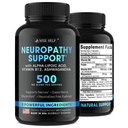 Υποστήριξη Νευροπάθειας Φυσικό Nerve Disfort Relief - Made in USA - Nerve Antioxidant for Trigeminal Neuralgia, Diabetic & Peripheral Neuropathy - Hands, Neck, Feet & Toes Treatment Formula - 60 Caps