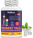 NuBest Tall Kids - Toddlers Βιταμίνες και Παιδικές Βιταμίνες για την ηλικία 2 έως 9 - Υποστήριξη Οστική Δύναμη, Συνολική Υγεία και Ασυλία - Σχήματα ζώων - 90 Chewable Berry Tablets 