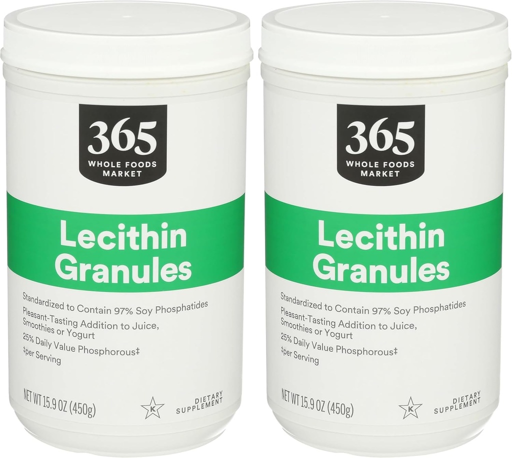365 από το Whole Foods Market, Lecithin Granules, 15.9 Ουγγιά (πακέτο του 2)