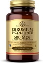 Solgar Chromium Picolinate 500 mcg - 60 κάψουλες λαχανικών - Υποστηρίζει τη ζάχαρη, το λίπος και τις πρωτεΐνες Μεταβολισμός - Μη ΓΤΟ, Χωρίς γλουτένη, Kosher - 30 Σερβίρει