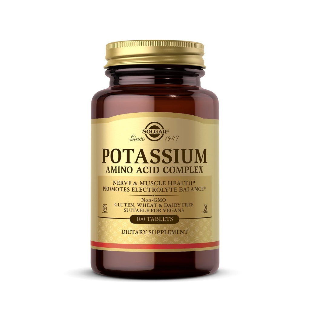 Solgar Pastium Amino Acid Complex, 100 Tablets - Nerve & Muscle Health - Προάγει την ισορροπία ηλεκτρολυτών - Μη ΓΤΟ, Vegan, Χωρίς γλουτένη, Χωρίς γαλακτοκομικά, Kosher - 100 Σερβιέτες