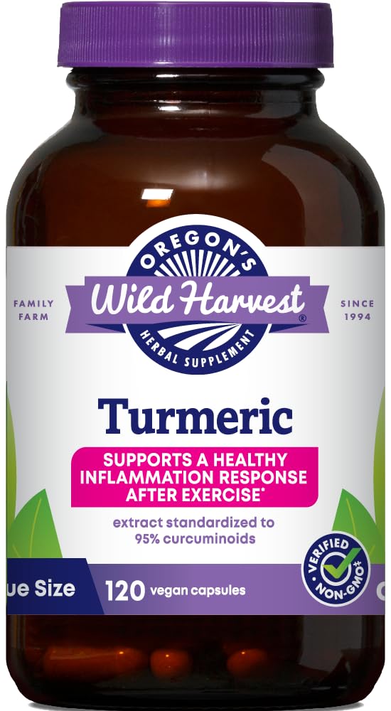 Organic Turmeric Curcuminoids με Μαύρο Πιπέρι για Καλύτερη Απορρόφηση 