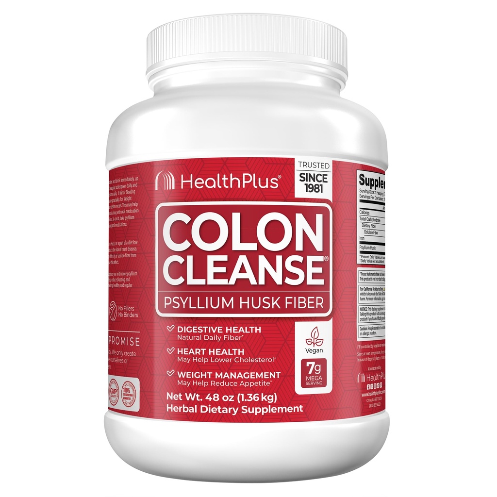 Υγεία Plus Colon Cleanse Digestive Υποστήριξη 