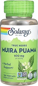 SOLARAY Muira Puama - 300 mg - 100 Καψάκια