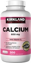 Kirkland Υπογραφή Ασβέστιο 600 mg. με Βιταμίνη D3, 500 δισκία (2 Συσκευασία)