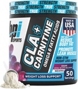 BPI Sports CLA+Καρνιτίνη – CLA L Καρνιτίνη & Λινελαϊκό οξύ – L Carnitine συμπλήρωμα για την απώλεια βάρους, Μεταβολισμός & Lean Μύες – Καφεΐνη Χωρίς – Σταφύλι – 50 Σερβιέτες – 12,34 oz