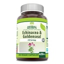 Φυτικά μυστικά Echinacea & Goldenseal Root Supplement 
