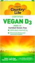 Χώρα Ζωή Vegan D3, 60 κόμης