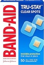 Band-Aid Brand Tru-Stay Καθαρά σημεία επιδέσμους για διακριτική πρώτες βοήθειες, όλα ένα μέγεθος, 50 κόμης
