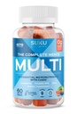 SUKU Men's Daily Multivitamin Gummies – Vitamins A, B12, C, D3, E, Zinc, CoQ10 & Lycopene – Prostate, Heart & Immune Support – Sugar-Free, Vegan, Mixed Fruit Fusion – 60 Count
