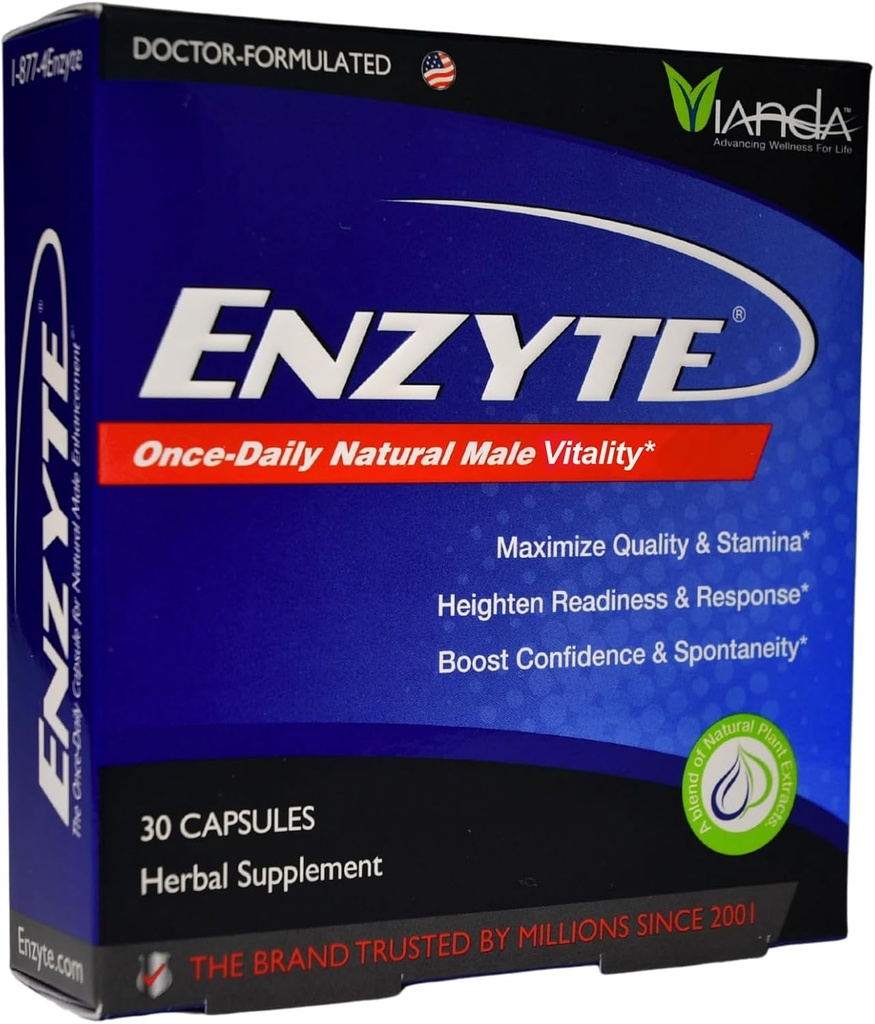 Enzyte® Φυσικό αρσενικό Vitality Υποστήριξη 