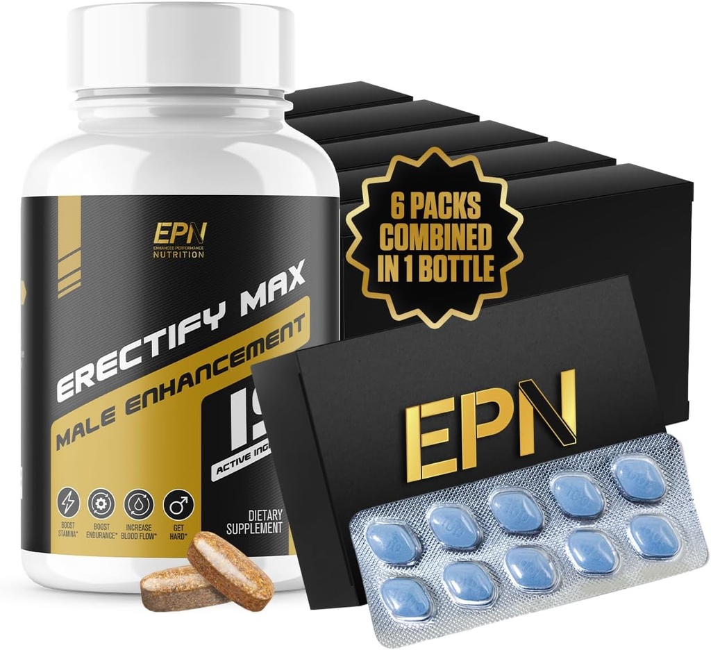 ERECTIFY MAX χάπια για άνδρες γρήγορης δράσης υποστήριξη στύσης 