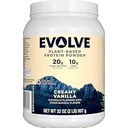 Evolve Plant Based Protein Powder, Vanilla Bean, 20g Vegan Protein, Γαλακτοκομικά, Χωρίς Τεχνητές Γεύσεις, Μη ΓΤΟ, 10g Fiber, Αποκλειστική, 2 Λίρες (Packaging May Vary)
