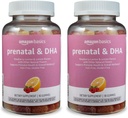Βασικές Προγεννητικές & DHA Gummy, Βατόμουρο & άρωμα λεμόνι, 90 κόμης (Πρώην Solimo) (πακέτο του 2)
