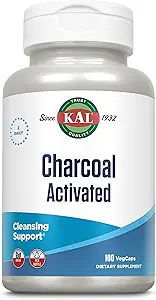 KAL Charcoal, Activated Coconut Shell 280mg | 100ct