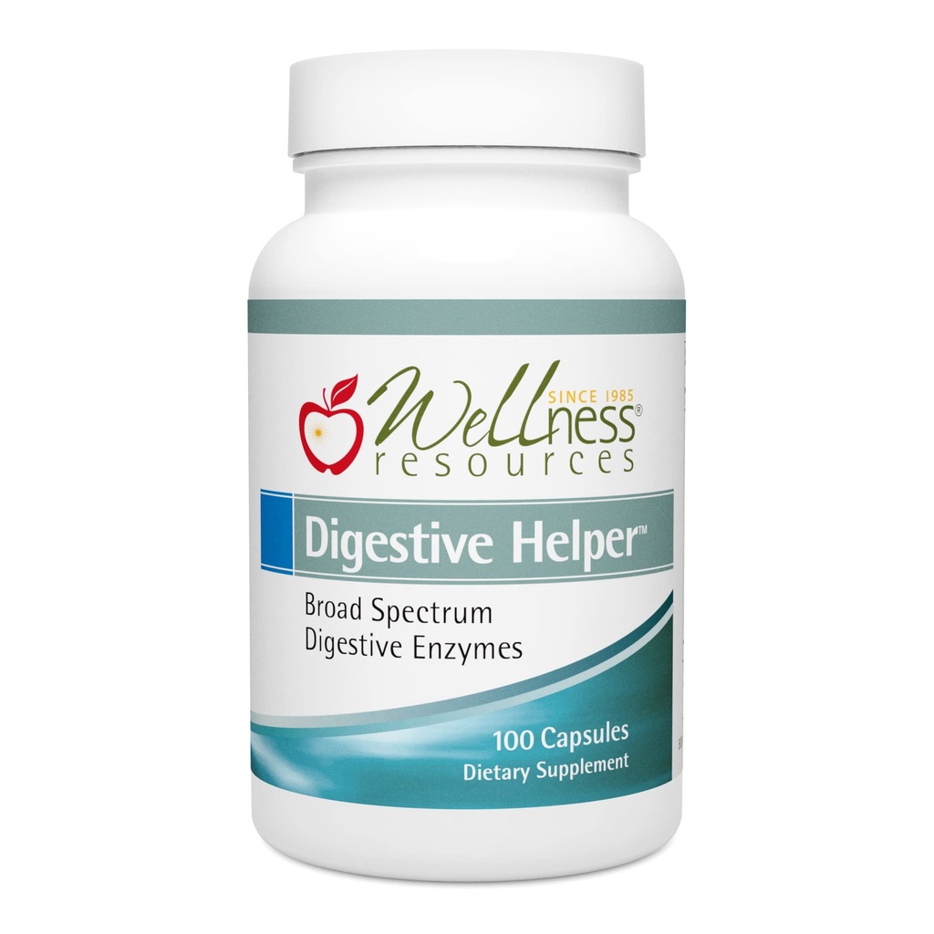 Digestive Helper with BioCore DPP IV, Multi Digestive Enzyme Supplement for Gluten Digestion and Breaking of Fats, Casein, Proteins (100 κάψουλες, χορτοφάγοι)