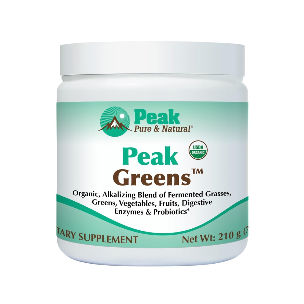 Peak Pure & Natural Peak Greens Υποστήριξη pH Ισορροπία και αλκαλικότητα 