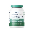 NYO3 28000mg Γαϊδουράγκαθο γάλακτος 70:1 Εκχύλισμα 400mg με κουρκουμίνη & Artichoke, 83% Silymarin, 60 ημέρες προσφοράς, συμπλήρωμα βοτάνων για το συκώτι καθαρισμού Detox & επισκευή, αντιοξειδωτική υποστήριξη, μη GMO