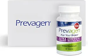 Prevagen Extra Strength Mixed Berry Chewables - 30 Tablets (1 Month Supply) | Formulated for Your Brain | 20mg of Apoaequorin Plus Vitamin D3