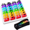 Μηνιαίος Διοργανωτής Χάπια 1-Time a-Day: 30 Ημέρα Διοργανωτής Χάπια με ετικέτες, Φορητό Μηνιαίο Κουτί Χάπια, Μήνας κάτοχος Χάπια ith Φορητή Τσάντα Zipper για τη βιταμίνη, ιατρική, ιχθυέλαιο, συμπληρώματα