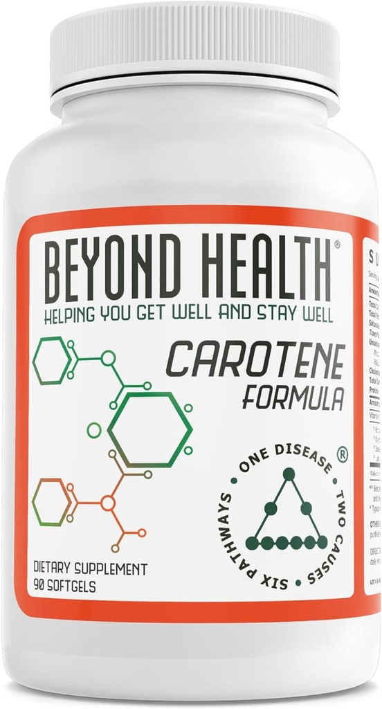 Πέρα από το Carotene Carotene Formula 90 Softgels - συμπλήρωμα με καροτενοειδή