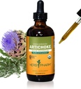 Βότανο Pharm Certified Organic Artichoke Liquid Extract για Καρδιαγγειακή και Κυκλοφορική Υποστήριξη - 4 Ουγγιά