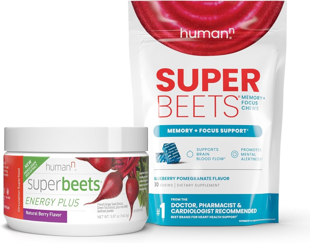 Humann SuperBeets Energy Plus & Memory + Μάσα εστίασης