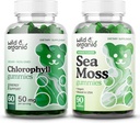 Άγρια & οργανικά Chlorophyl Gummies & Θαλασσινοί Moss Gummies