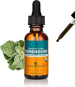 Herb Pharm Horehound Liquid Extract for Respiratory System Support - 1 Ounce