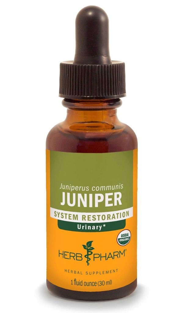 Βότανο Pharm Certified Organic Liquid Extract for Urinary System Support Juniper 1 FL Oz