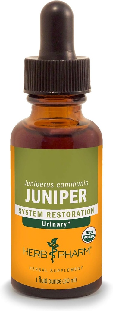 Βότανο Pharm Certified Organic Liquid Extract for Urinary System Support Juniper 1 FL Oz