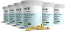 Resbiotic resB Πνευμόνων υποστήριξη Probiotic συμπλήρωμα - Πνεύμονα συμπλήρωμα υγείας για τους καπνιστές, την υγεία των ούλων, ανοσοποιητική υποστήριξη, αναπνευστική φροντίδα, Άγιος Βασίλειος, Turmeric, κλινική δοκιμή - 360 κάψουλες (6 φιάλες)
