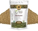 Organic Way Brahmi Leaf Powder (Bacopa Monnieri) - Organic & Kosher Certified | Raw, Vegan, Non GMO & Gluten Free | USDA Certified | Origin - India (1/4 LBS)